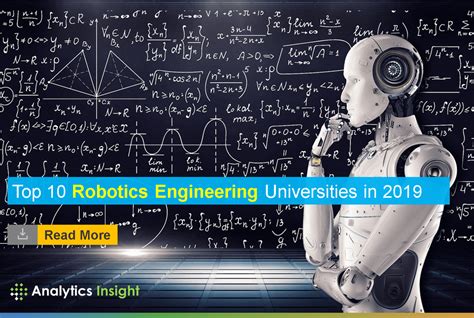top 10 robotics engineering colleges in world