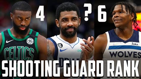 Top 10 Shooting Guards 2018