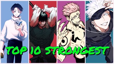top 10 strongest jujutsu kaisen characters