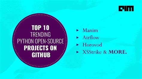 top 10 trending python projects on github