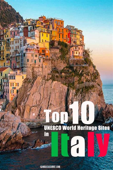 top 10 unesco world heritage sites in italy