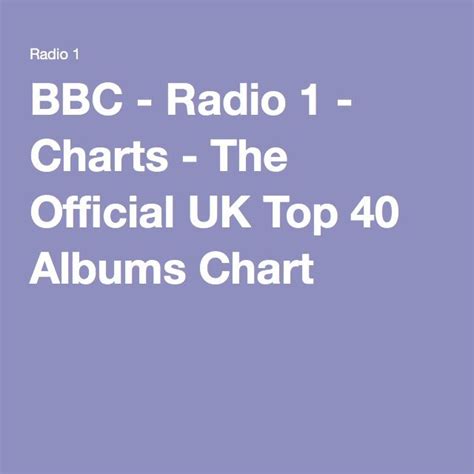top 40 bbc album chart