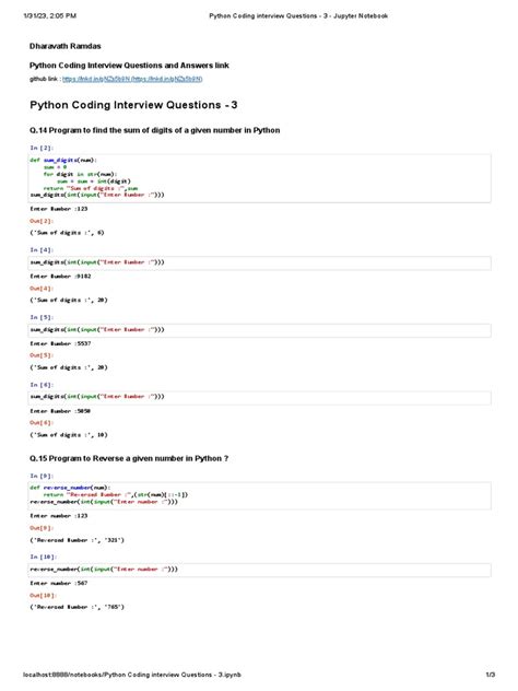 top 50 python coding questions pdf