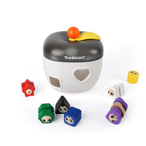 Top Bright Apple Shape Sorter