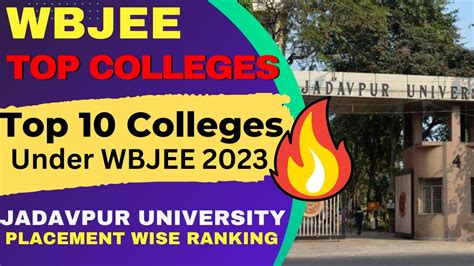 top colleges in wbjee
