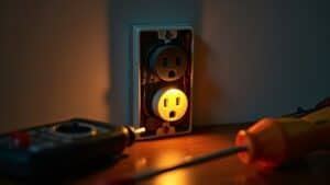 Top Electrical Outlet Not Working