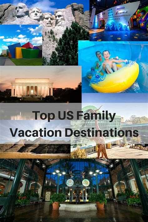 top family vacations in usa 2017