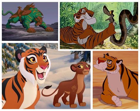 Top Five Tiger Characters