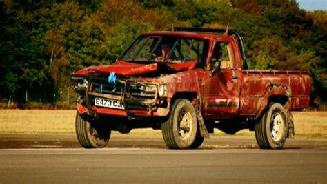 top gear toyota truck destroyed episode