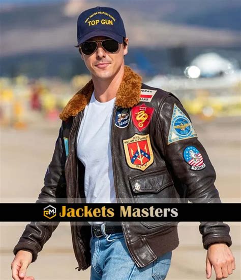 top gun leather jacket tom cruise