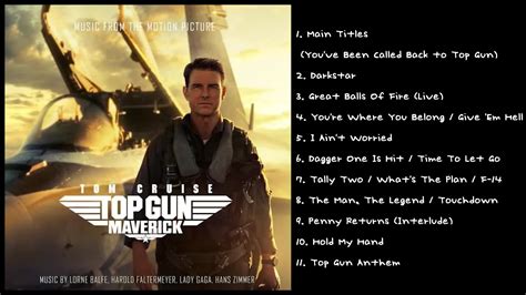 top gun maverick music soundtrack