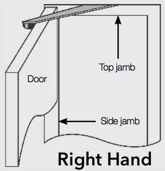 top jamb frame mounted door stop and restrictor