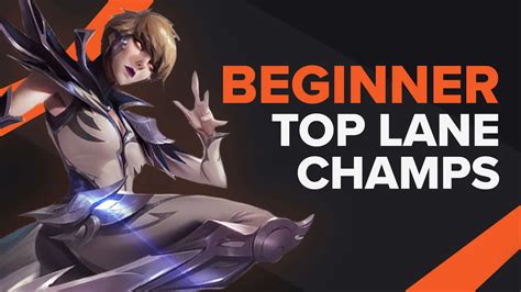 top lane champions for beginners