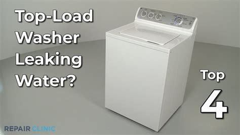Top Load Washer Leaking When Not In Use
