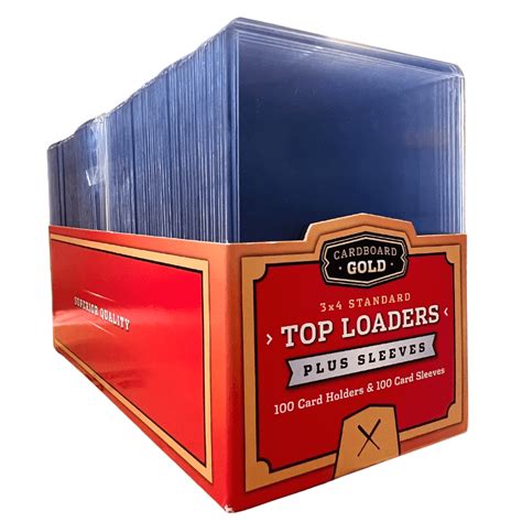 top loaders for patch cards