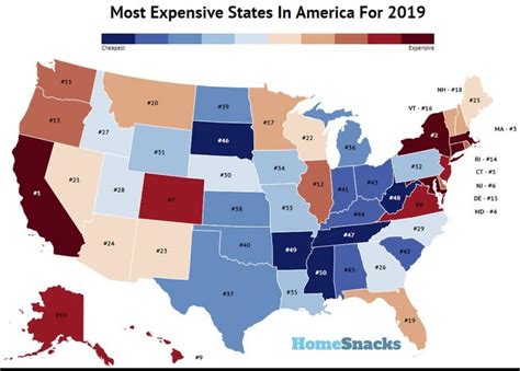 top most expensive states to live in