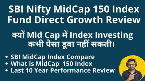 top nifty midcap 150 index fund