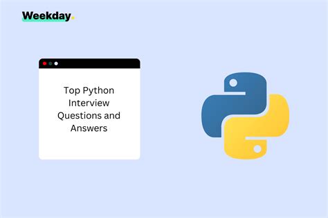 top python coding interview questions and answers