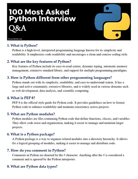 top python programs asked in interview