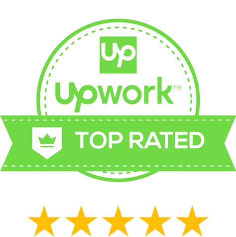 top rated badge upwork