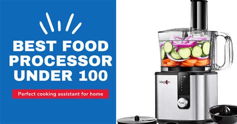 Top Rated Food Processor Under 100