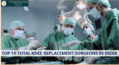 top rated knee replacement surgeons