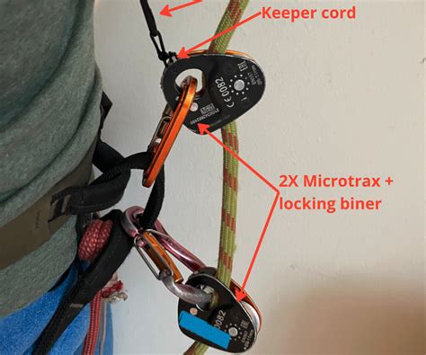 Top Rope Climbing Setup