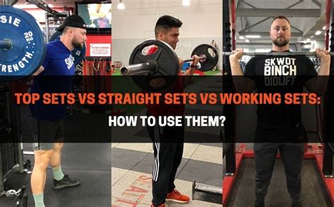 Top Set Vs Working Set
