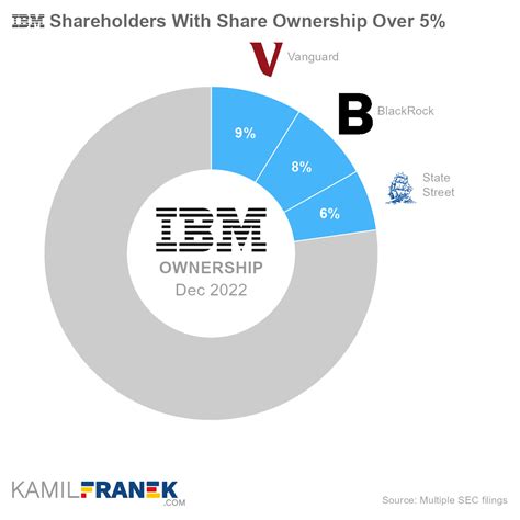 top shareholders of ibm