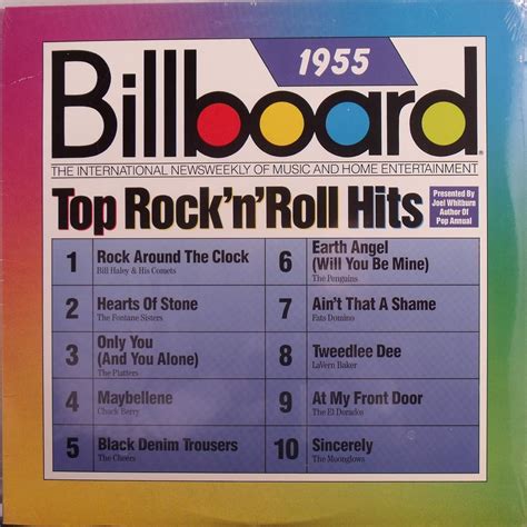 top songs of the 1950s billboard