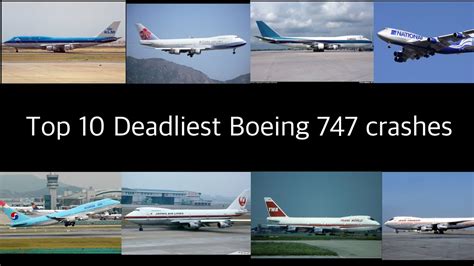 top ten boeing 747 crashes