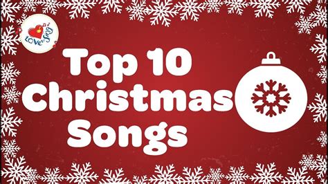 Top 10 Christmas Songs YouTube