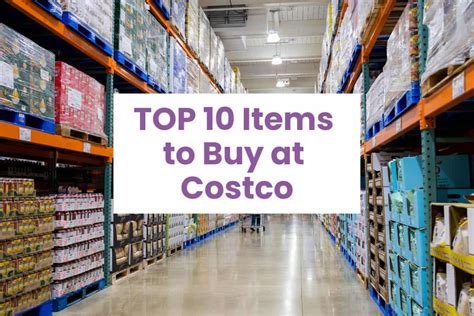 Top Ten Items At Costco