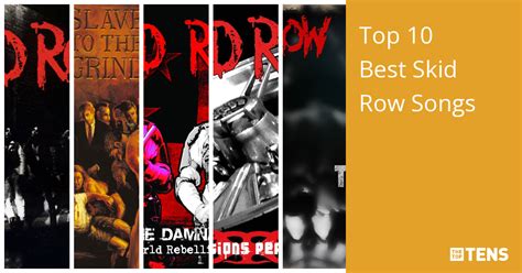 top ten skid row songs