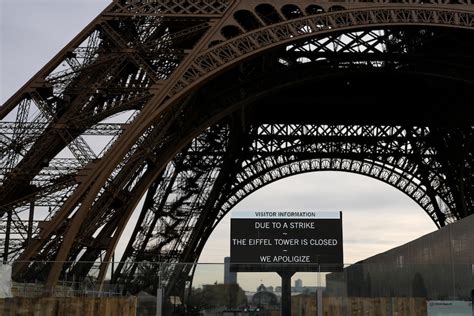 Eiffel Tower Evacuated, Closed After Man Climbs up Side of the Famed Paris Landmark KTLA