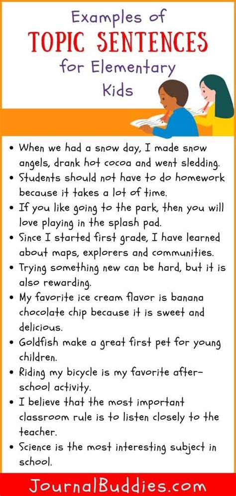 topic words examples