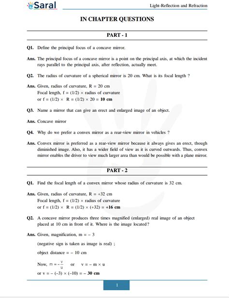 topics for class 10 science