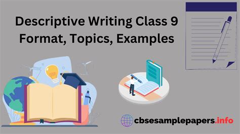 topics for descriptive writing class 9
