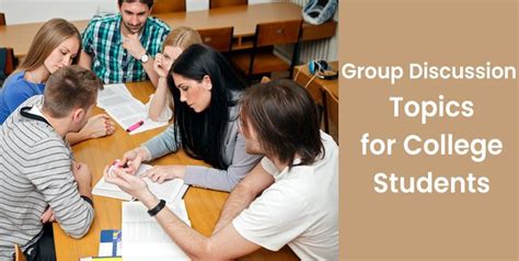 topics for group discussion for students in college