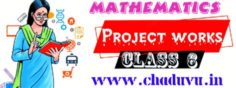 topics for maths project for class 6