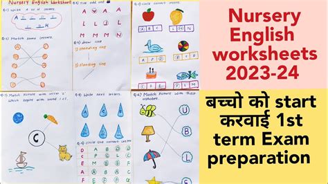 topics for nursery class in english