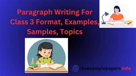 topics for paragraph writing for class 3 with answers