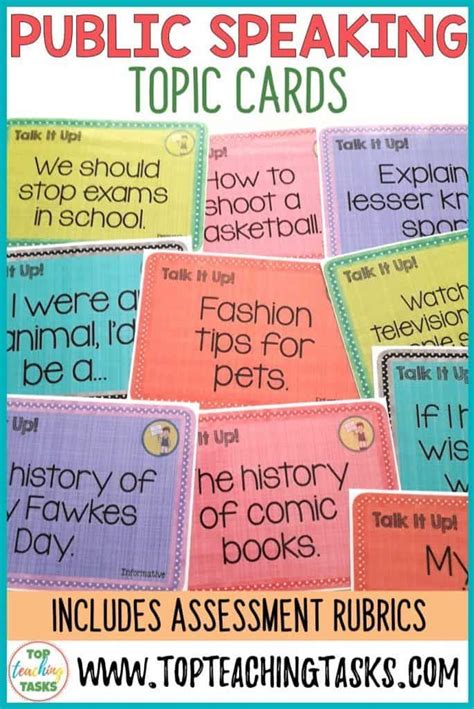 topics for presentation for kids