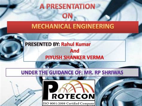 topics for presentation for mechanical engineering students