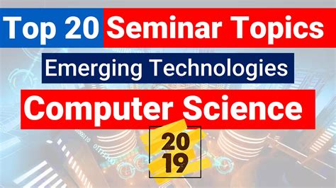 topics for seminar presentation in computer science
