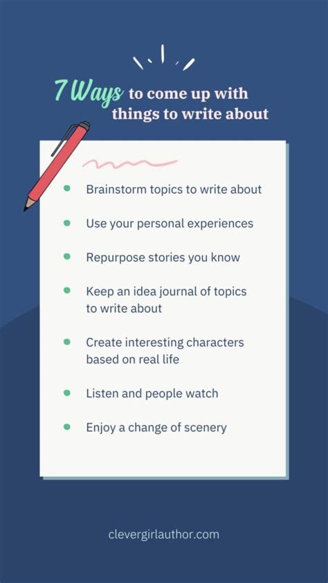 topics to write a book about