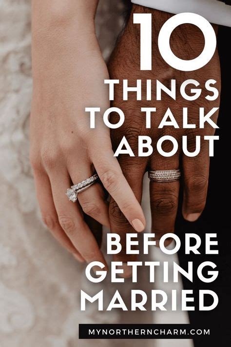 5 Unusual Topics You Must Talk About Before Getting Married Before marriage, Good marriage