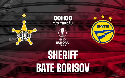 Prediksi Skor Sheriff Tiraspol vs BATE Borisov dan Statistik Pertandingan
