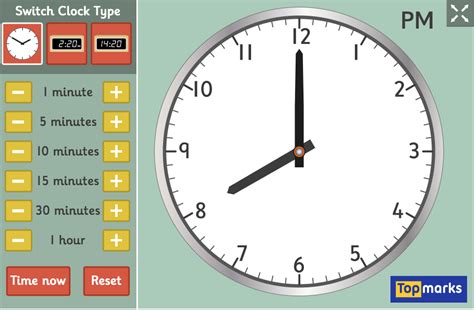 Topmarks Switch Clock Type