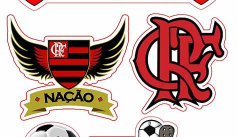 Topo de Bolo Flamengo para imprimir